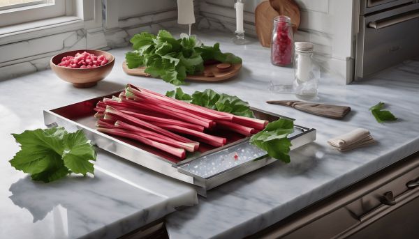 Congeler de la rhubarbe : la méthode méconnue pour la conserver